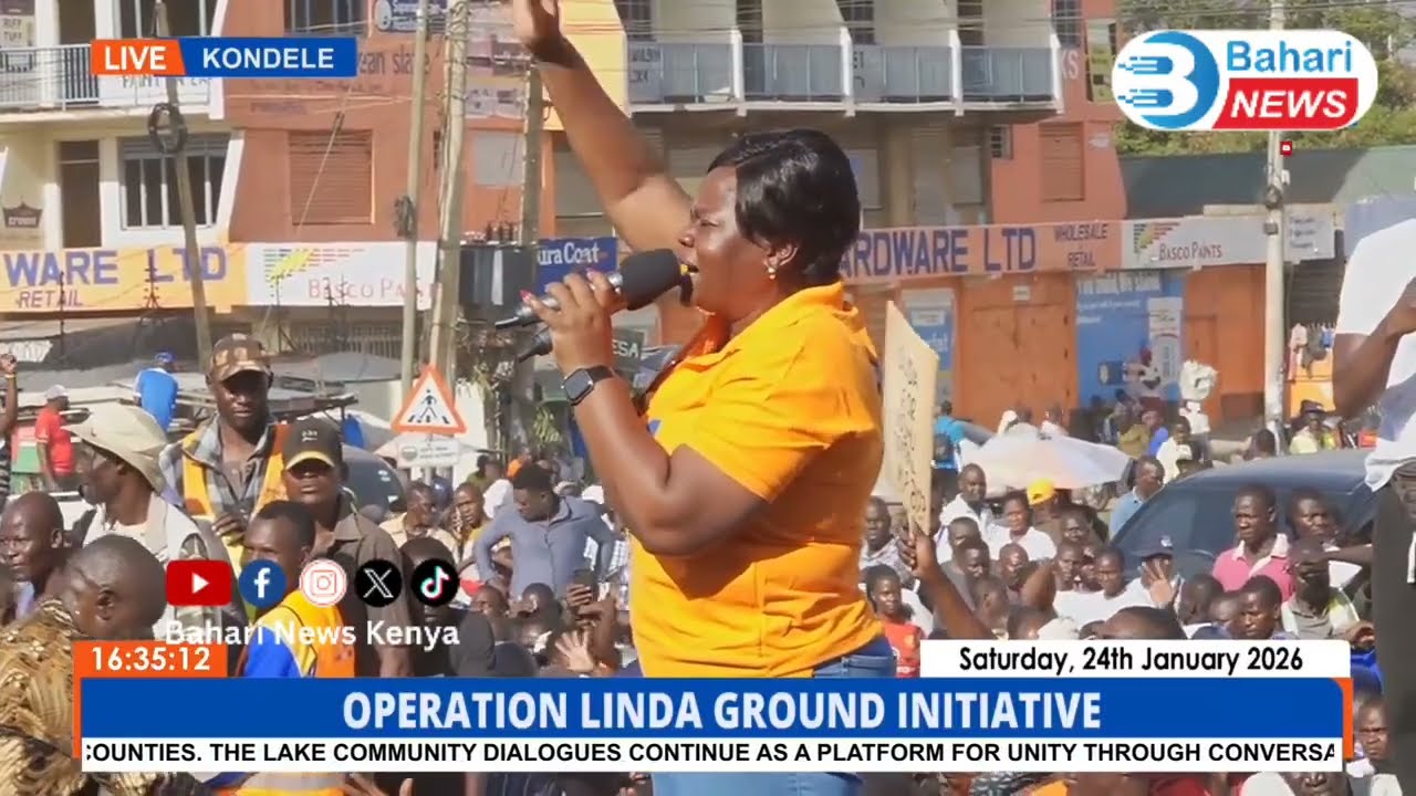 WATCH: ODM leaders bring Kisumu to STANDSTILL as residents agree to SUPPORT Oburu Odinga & Pres.Ruto