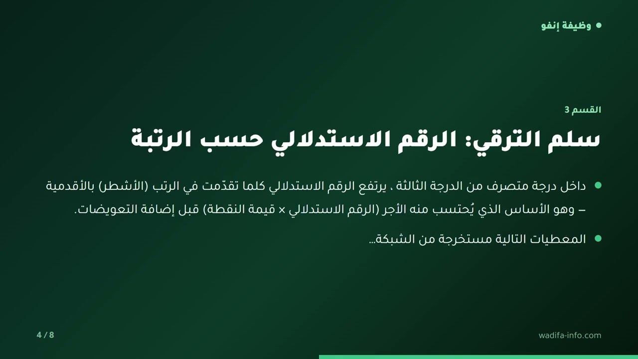 راتب متصرف من الدرجة الثالثة 2026: 6 855 درهم شهرياً