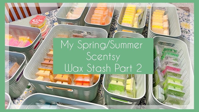 Organizing My Scentsy Wax Stash! 