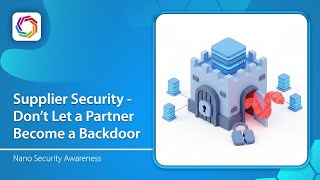 Nano Security Awareness | Supplier Security – Don’t Let a Partner Become a Backdoor