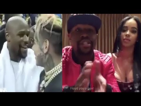 beautycon Floyd Mayweather meets Tekashi69+Then announces he has a FIFTH child on the way 👶🏽