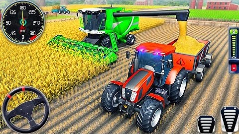 Tractor Driving Simulator 3D - Real Farming Tractor Walkthrough 2025 - Android GamePlay