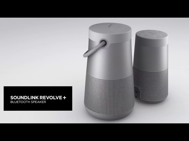 Đánh giá, giới thiệu Bose SoundLink Revolve/Plus