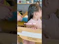 涙のヘアアレンジ【年子姉妹の育児】 #shorts