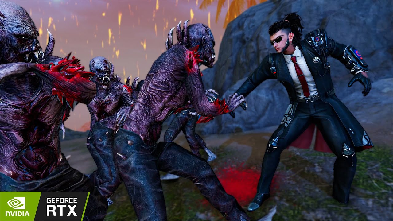 P90 Embrace + AUG 40 Kill Zombie royale Blood strike max graphic