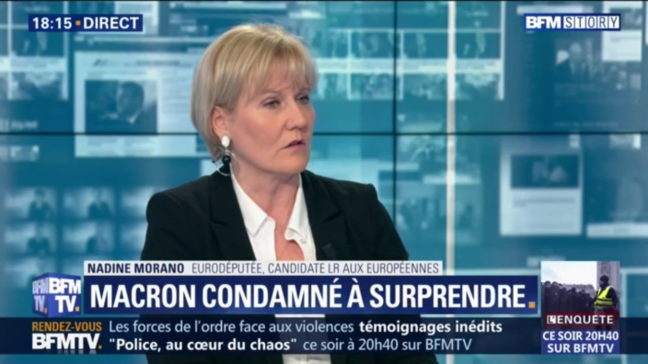 Nadine Morano (LR): "Les retraités doivent percevoir leur retraite indexée sur l'inflation"