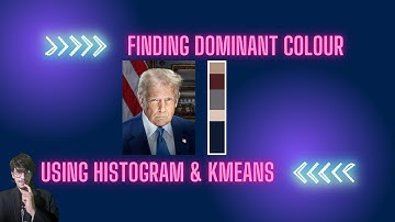 Finding Dominant colour Using histogram & kmeans