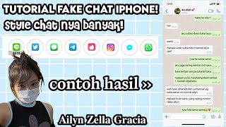 Tutorial Fake Chat iPhone! Banyak Style Chat nya! || 𝐀𝐢𝐥𝐲𝐧 𝐙𝐞𝐥𝐥𝐚 𝐆𝐫𝐚𝐜𝐢𝐚 screenshot 4