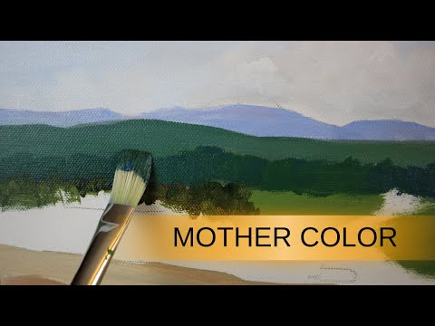 The SECRET of MOTHER COLOR to guarantee great color harmony in your paintings!