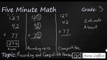 3rd Grade Math Rounding and Compatible Numbers