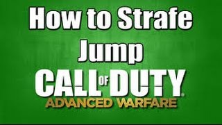 COD AW: Strafe Jump Tutorial On Biolab (Glitches Advanced Warfare)
