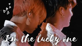 I'm the lucky one - jimin and jungkook (jikook - kookmin)