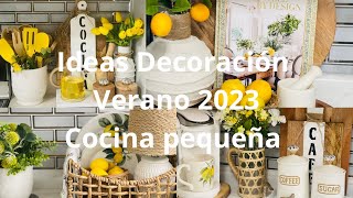 Ideas decoración de cocina pequeña, Verano 2023