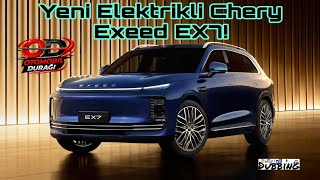 Yeni Elektrikli Chery Exeed Ex7 New Chery Exeed Ex7 Ev 2026