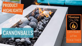 How Do I Arrange Cannonballs on My Fire Pit  Ceramic Fiber Fireballs