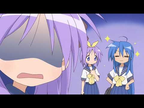 Konata S Lack Of Breast Iness Lucky Star Clips Dub