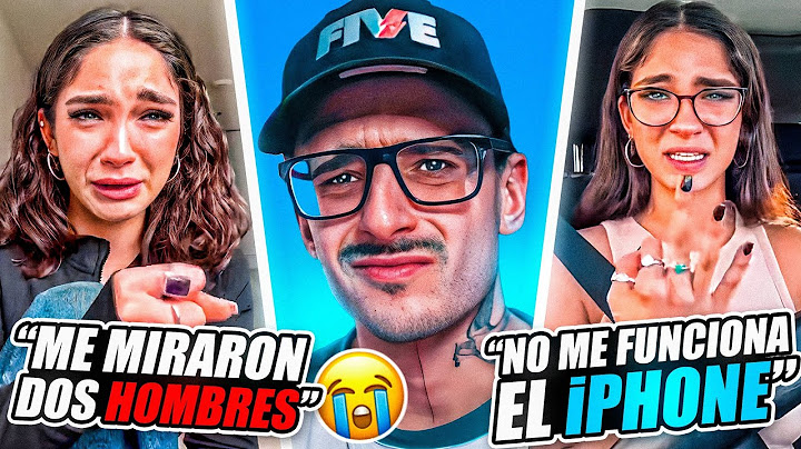 la influencer que vive de llorar en internet.