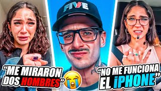 la influencer que vive de llorar en internet. image