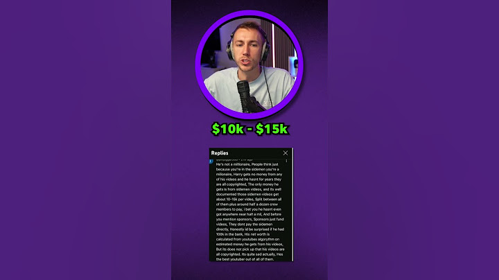 Wroetoshaw is broke? 😳