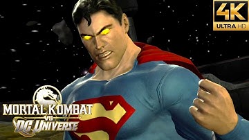 Mortal Kombat vs DC Universe Story Mode - Chapter 8: Superman (4K 60FPS)