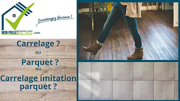 Pourquoi carrelage imitation parquet ?