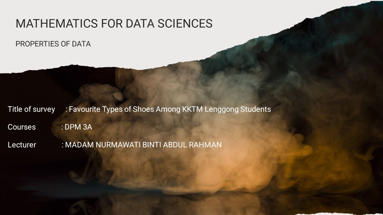 Group assignment mathematics for data science dum30252 youtube