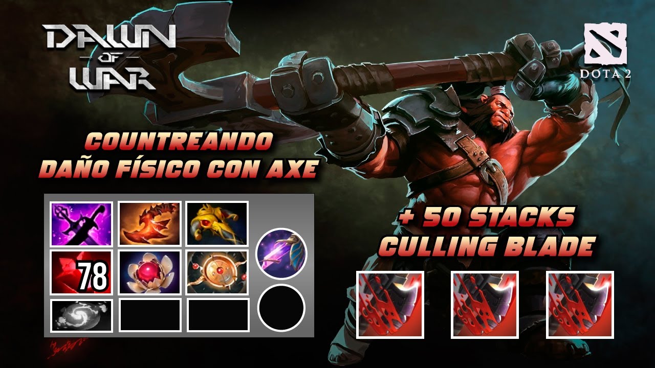 FRONT LINE | COUNTREANDO CON AXE | EVITANDO QUE LEGION GANE DUELOS | Dawn of War Dota2 GamePlay #57