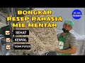 Cara dan resep rahasia mie mentah sehat dan kenyal untuk mie ayam