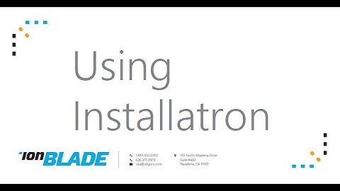 Using Installatron