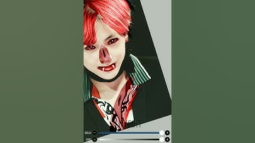 v (bts)  vampire edit in ibispaintx. #v