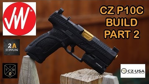 CZ P10c Build Part 2 / Jagerwerks Engineering Slide Milling and Sights