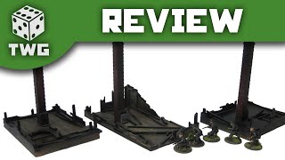 Charlie Foxtrot Models: MDF Razed Buildings Scenery Review