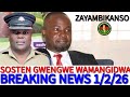 BREAKING NEWS POLICE ARREST FORMER MINISTER SOSTEN GWENGWE BREAKING NEWS POLICE ARREST FORMER MINISTER SOSTEN GWENGWE