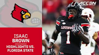Louisville RB Isaac Brown Highlights vs. Florida State screenshot 1