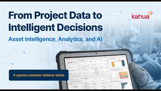 From Project Data to Intelligent Decisions: Asset Intelligence, Analytics, and AI