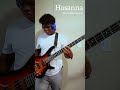 Hosanna (Marco Barrientos) #musicacristiana #bass #bajistas