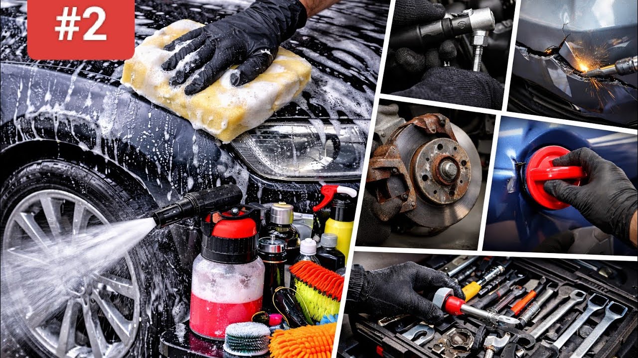 Asmr Car Fix | Car Washing and Fixing | Asmr Satisfying Gameplay