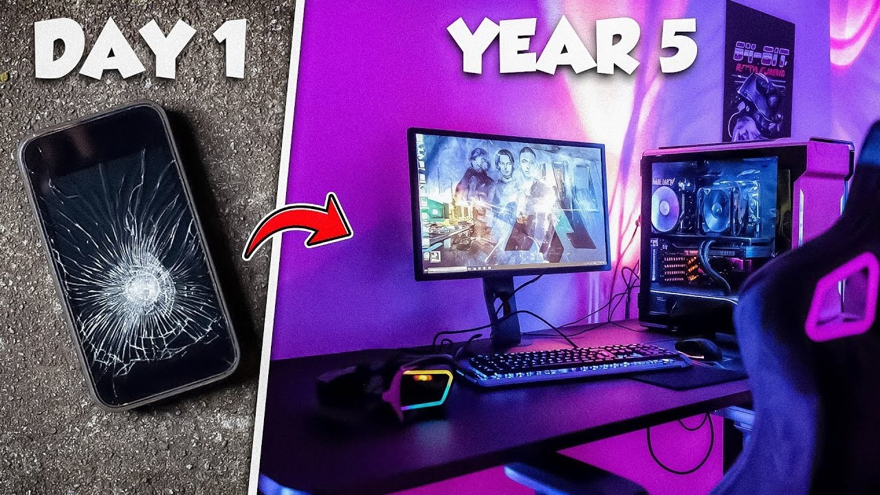 Evolution Of My Gaming SETUP 😍 | SETUP TOUR (Hindi)