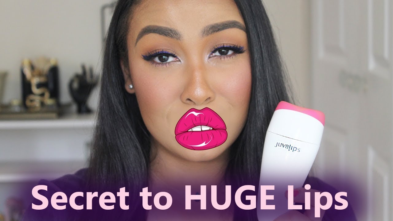 Lip Injections?? | Testing and Review Juvalips Lip Plumper 2018 - YouTube