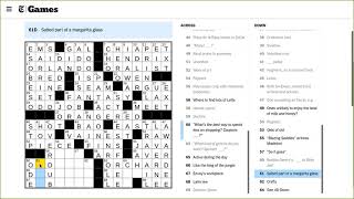NYT Crossword Solve 2021-10-20 Wednesday