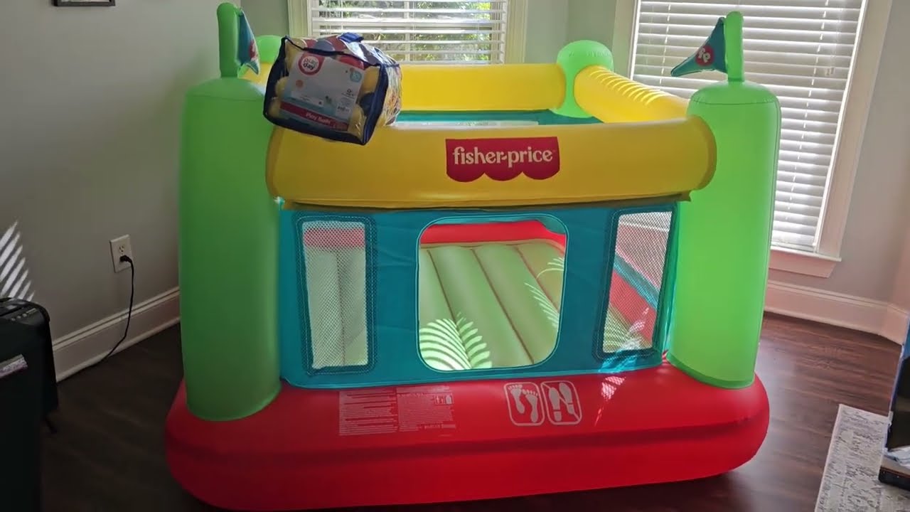 Review | Is It Worth It? Fisher-Price Bouncetastic Inflatable Bouncer