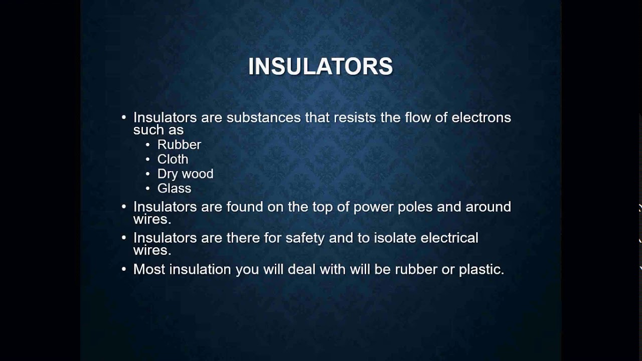 Lesson 1 Basic Electricity YouTube
