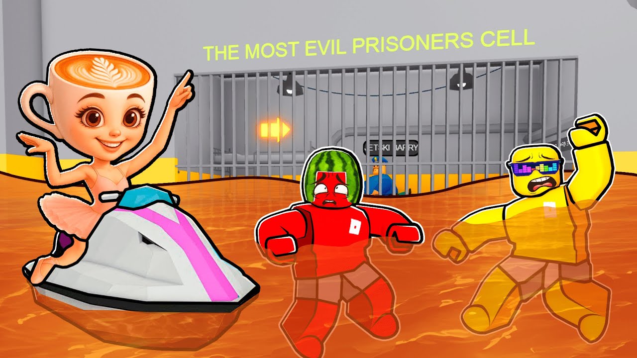 Escape Ballerina Cappucina Prison Run Obby