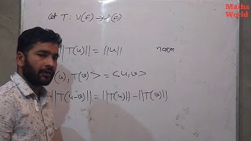 Linear Operators and It