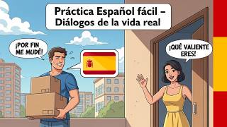 Easy Spanish Conversation: Living with Parents in Spanish 👨👩👧 Real Life Dialogue 🇪🇸