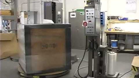 ARPAC Low Profile Wrap-N-Weigh Semi-Automatic Stretch Wrapper Video