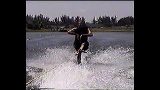 PETE, GEOFF &amp; MIKE SKIING AT OKEEHEELEE PARK 2003