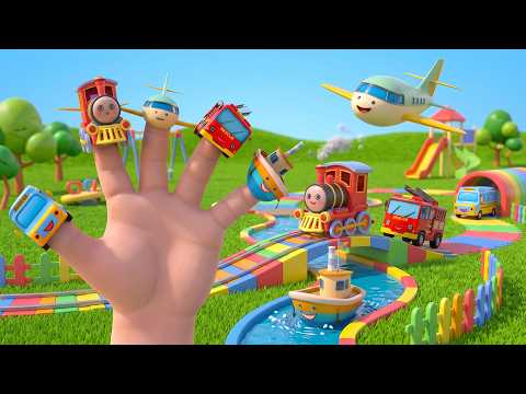 Vehicle Finger Family Song | Cars, Trucks And Buses In A Fun Kids Song | Toto Planet