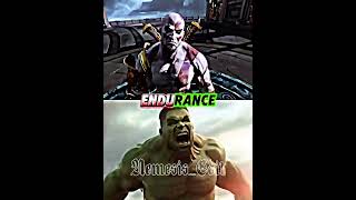 Kratos Vs Hulk  godofwar marvel