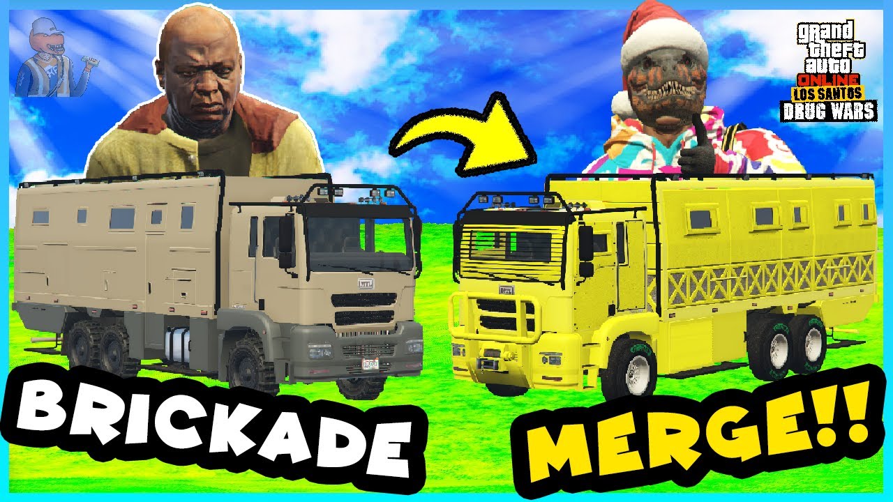 😍 BRICKADE MERGEN in GTA ONLINE !! BRICKADE MERGE GLITCH GTA ONLINE